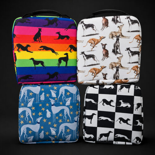 Greyhound Print Lunch Boxes